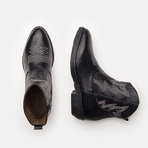 NeroGiardini A908770D Botines Mujer De Piel - Negro 36 EU