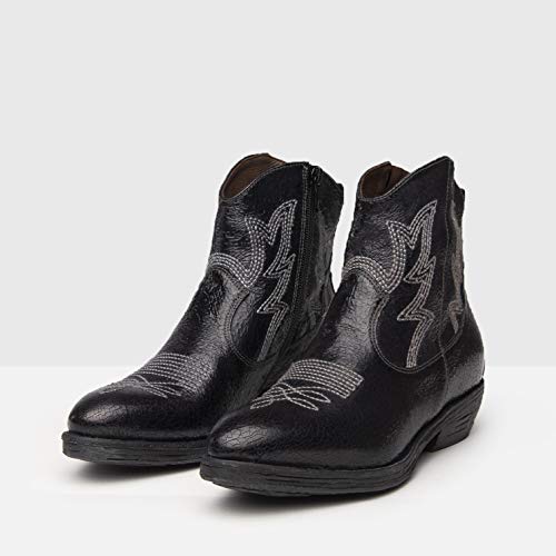 NeroGiardini A908770D Botines Mujer De Piel - Negro 36 EU