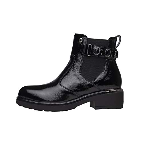 NeroGiardini A909765D Botines Mujer De Charol - Negro 38 EU