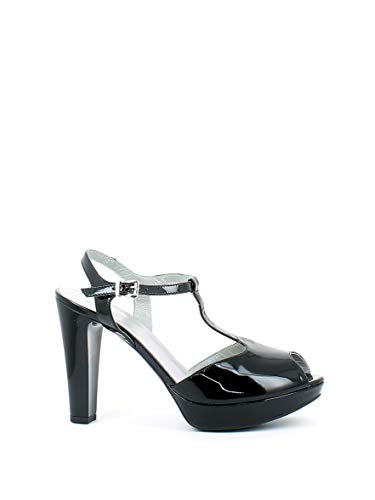 NeroGiardini – Sandalias con tacón alto y plataforma Negro Size: 39 EU