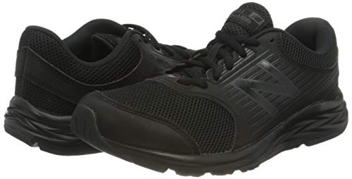 New Balance 411 Sneakers, Zapatillas de Correr Mujer, Negro (Triple Black), 36 EU