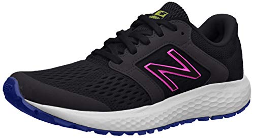 New Balance 520v5 Cushioning, Zapatillas para Correr Mujer, Negro/Rosa, 37 EU