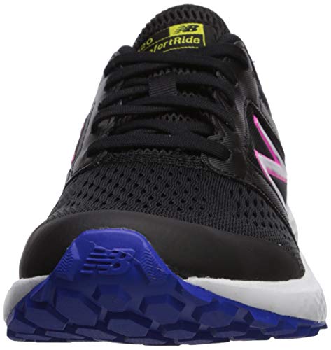 New Balance 520v5 Cushioning, Zapatillas para Correr Mujer, Negro/Rosa, 37 EU