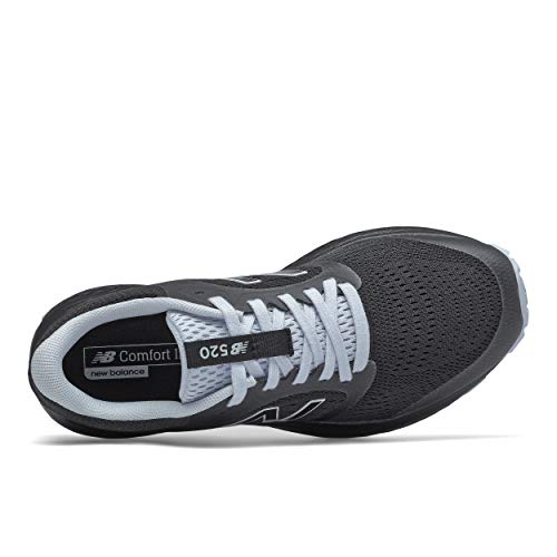 New Balance 520v6, Zapatos para Correr para Mujer, Negro, 43 EU