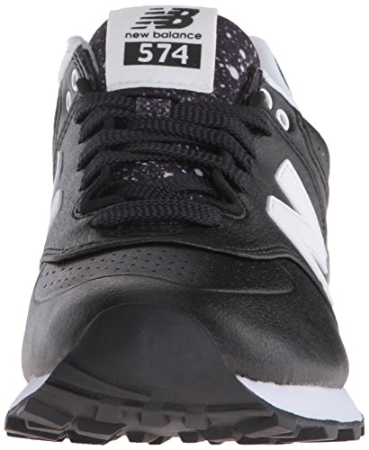 New Balance 574, Zapatillas Deportivas Mujer, Negro (Black/grey), 38 EU