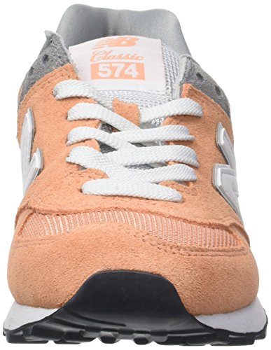 New Balance 574, Zapatillas Deportivas Mujer, Rosa (Peach), 37.5 EU