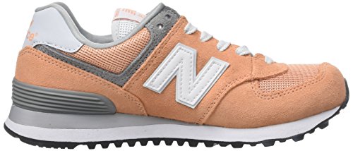 New Balance 574, Zapatillas Deportivas Mujer, Rosa (Peach), 37.5 EU