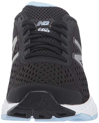 New Balance 680v6, Zapatillas de Running Mujer, Negro (Black/White), 44 EU