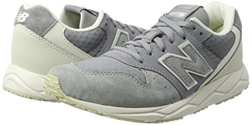 New Balance 96 Revlite, Entrenadores para Mujer, Gris (Steel with Angora), 36.5 EU