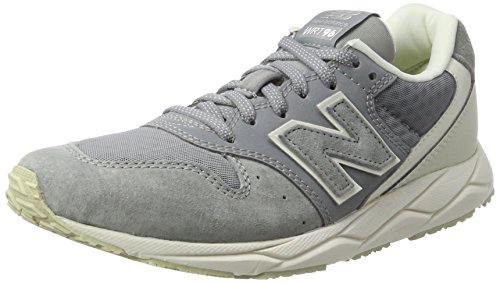 New Balance 96 Revlite, Entrenadores para Mujer, Gris (Steel with Angora), 37 EU