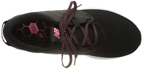 New Balance Fresh Foam Vero Racer m, Zapatillas de Running Mujer, Negro (Black/Pink Black/Pink), 37.5 EU