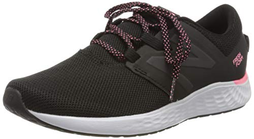 New Balance Fresh Foam Vero Racer m, Zapatillas de Running Mujer, Negro (Black/Pink Black/Pink), 37.5 EU