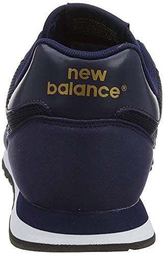 New Balance Gw500v1, Zapatillas de Deporte para Mujer, Azul (Navy/Gold Ngn), 44 EU