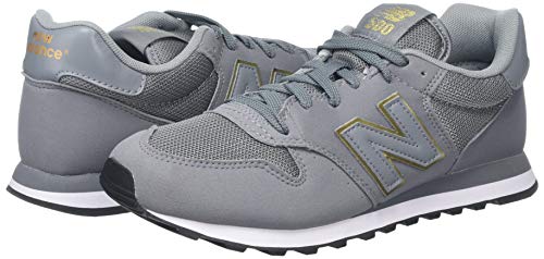 New Balance Gw500v1, Zapatillas de Deporte para Mujer, Gris (Grey/Gold Gkg), 40 EU