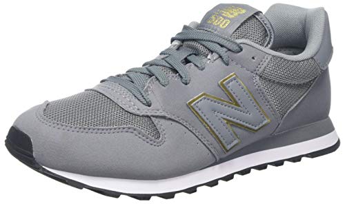 New Balance Gw500v1, Zapatillas de Deporte para Mujer, Gris (Grey/Gold Gkg), 40 EU