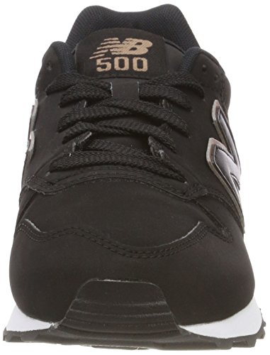 New Balance Gw500v1, Zapatillas de Deporte para Mujer, Negro (Black/Rose Gold Br Black), 37.5 EU