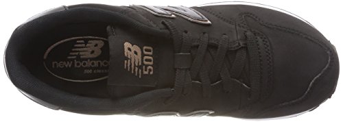 New Balance Gw500v1, Zapatillas de Deporte para Mujer, Negro (Black/Rose Gold Br Black), 38 EU