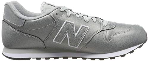 New Balance Gw500v1, Zapatillas de Deporte para Mujer, Plateado (Metallic Silver/Metallic Silver Mta), 36.5 EU