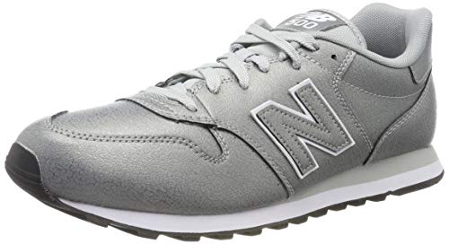 New Balance Gw500v1, Zapatillas de Deporte para Mujer, Plateado (Metallic Silver/Metallic Silver Mta), 40 EU