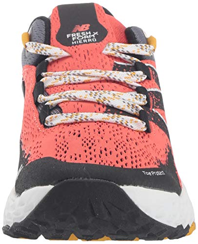 New Balance Hierro V5 Fresh Foam, Zapatillas de Trail Running Mujer, Rojo y Negro, 38.5 EU
