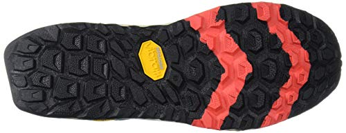 New Balance Hierro V5 Fresh Foam, Zapatillas para Carreras de montaña Mujer, Cera Azul Toro Rojo, 37.5 EU