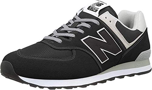 New Balance Hombre 574v2-core Trainers Zapatillas, Negro (Black), 44.5 EU