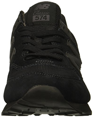 New Balance Hombre 574v2-core Trainers Zapatillas, Negro (Triple Black), 37 EU