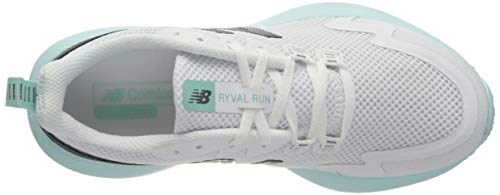 New Balance Ryval Run, Zapatillas para Correr Mujer, Blanco (White/Light Turquoise), 36.5 EU