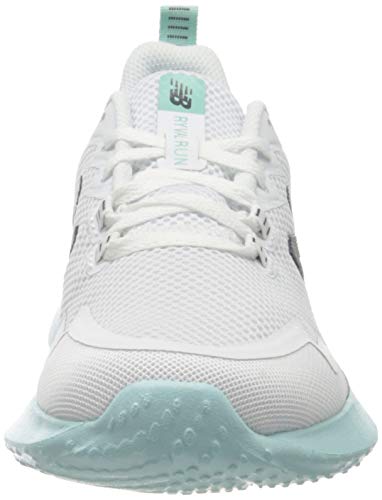 New Balance Ryval Run, Zapatillas para Correr Mujer, Blanco (White/Light Turquoise), 36.5 EU