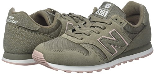 New Balance WL373MMS, Zapatillas Hombre, Beige (Military Urban Green/Conch Shell MMS), 41.5 EU