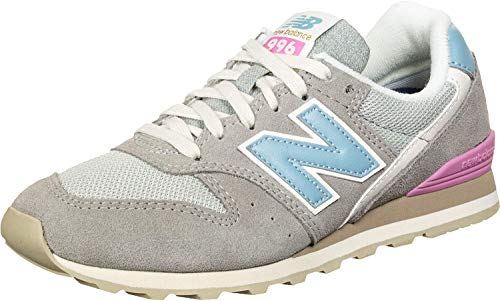 New Balance Wl996 B, Zapatillas de Tenis Mujer, Blanco (Col Marblehead 12), 38 EU