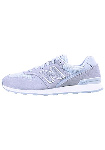 New Balance Wr996-lcc-d, Zapatillas Mujer, Gris (Grau/Hellblau Grau/Hellblau), 37.5 EU