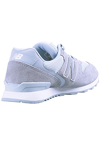 New Balance Wr996-lcc-d, Zapatillas Mujer, Gris (Grau/Hellblau Grau/Hellblau), 37.5 EU