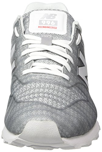 New Balance WR996, Zapatillas para Mujer, Plateado (Silver), 36.5 EU