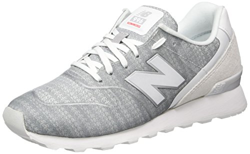 New Balance WR996, Zapatillas para Mujer, Plateado (Silver), 36.5 EU