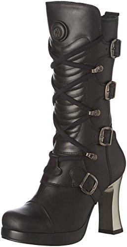 New Rock M 5815 S10 - Botas para Mujer, Negro (Noir Black), 36 EU