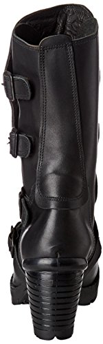 New Rock M-TR003X-S1 - Botas de Otra Piel Mujer, Negro (Negro (Black 001)), 39 EU