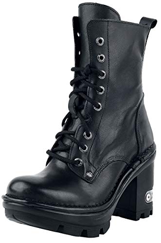 New Rock Neotyre Negro Mujer Botas Negro EU36, Piel,