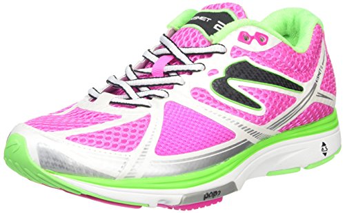 Newton Running Kismet II Women's Stability Running Shoe, Zapatillas Mujer, Rosa (Pink/White), 41 EU