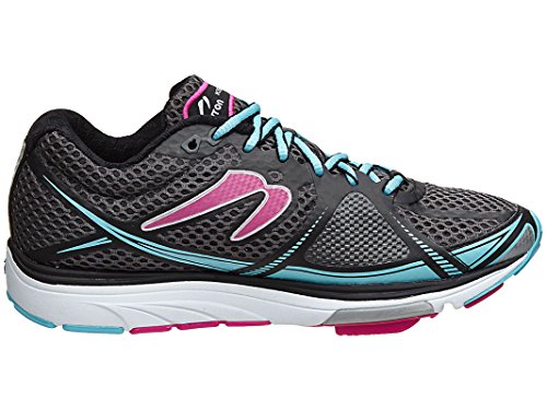 Newton Running Women's Kismet II Running Shoe, Zapatillas Mujer, Negro (Black/Pink), 38 EU