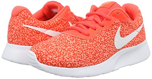 Nike 820201-600, Zapatillas de Deporte para Mujer, Naranja (Bright Crimson/Bright Crimson), 36 EU