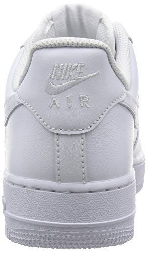 Nike Air Force 1 '07, Zapatillas de Deporte Hombre, Blanco White White, 43 EU