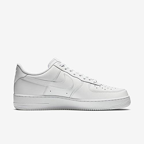 Nike Air Force 1 '07, Zapatillas de Deporte Hombre, Blanco (White/White), 41 EU