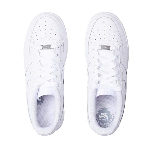 Nike Air Force 1 (GS) Zapatillas de baloncesto, Niños, Blanco (White / White-White), 36 1/2