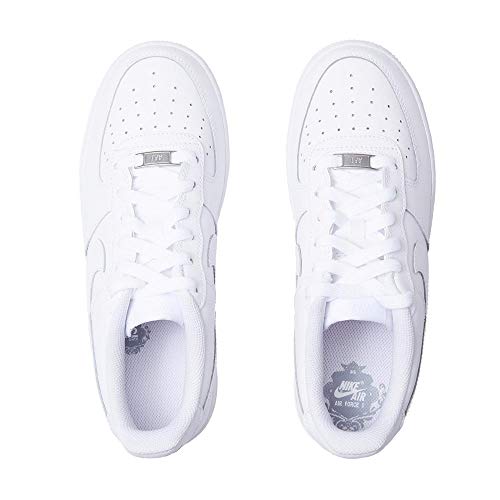 Nike Air Force 1 (GS) Zapatillas de baloncesto, Niños, Blanco (White / White-White), 36