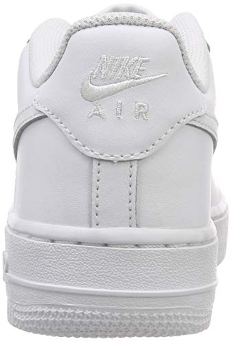Nike Air Force 1, Zapatillas de Baloncesto Unisex Niños, Blanco (White / White-White), 37.5 EU