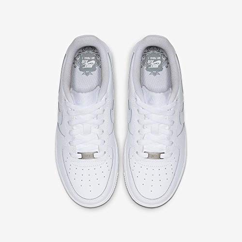 Nike Air Force 1, Zapatillas de Baloncesto Unisex Niños, Blanco (White / White-White), 39 EU