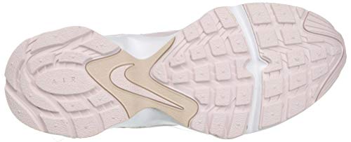 NIKE Air Heights, Running Shoe Mujer, Rosado Ligero/Blanco/Piedra Fósil, 37.5 EU