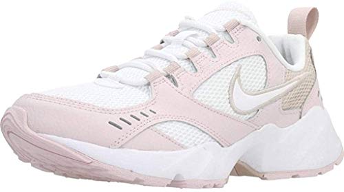 NIKE Air Heights, Running Shoe Mujer, Rosado Ligero/Blanco/Piedra Fósil, 37.5 EU