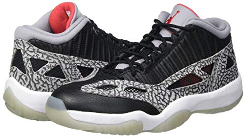 Nike Air Jordan 11 Retro Low, Zapatillas de bsquetbol Hombre, Black Cement, 42.5 EU